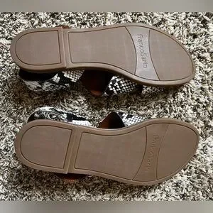 Franco Sarto Shoes Franco Sarto Josie Sandal In Snakeskin Size 9 Poshmark
